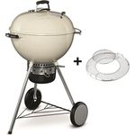 Weber Master-Touch GBS Holzkohlegrill Dunkelgrau Elfenbein