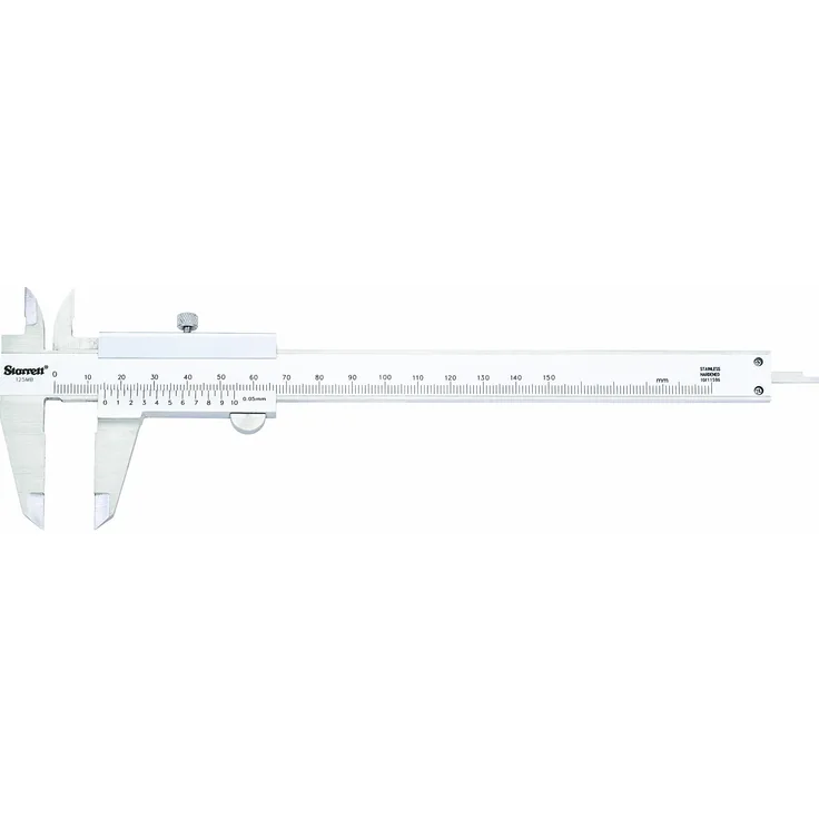 Starrett 125MB-150 Vernier Messschieber, 150 mm Range.05 mm Grad