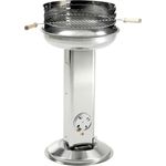 LANDMANN Grillchef BBQ Säulengrill Holzkohlegrill - 58 x 42 x 84 cm (11242)