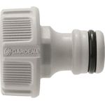 GARDENA Schnellanschluss-Satz: Wasserhahnanschluss-Set für den schnellen Anschluss von 13 mm (1-2 Zoll)- und 15 mm (5-8 Zoll) Wasserschläuchen (18285-20) Bewässerungszubehör