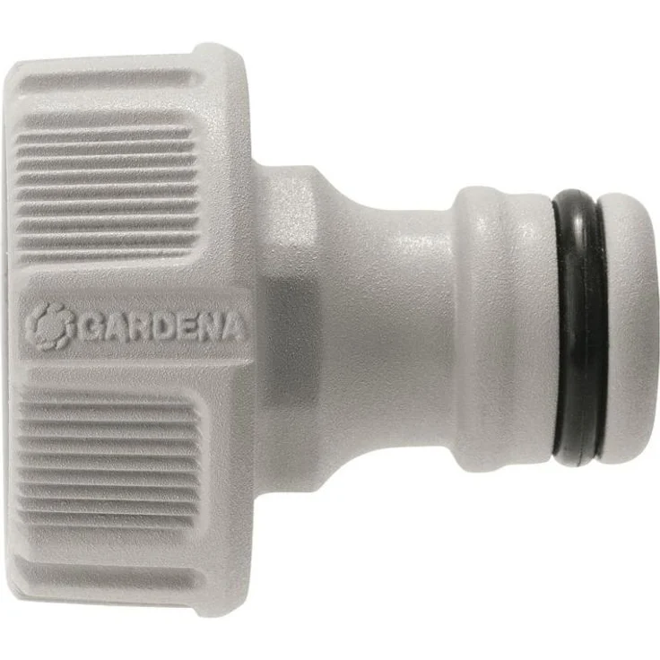 GARDENA Schnellanschluss-Satz: Wasserhahnanschluss-Set für den schnellen Anschluss von 13 mm (1-2 Zoll)- und 15 mm (5-8 Zoll) Wasserschläuchen (18285-20) Bewässerungszubehör – Bild 1