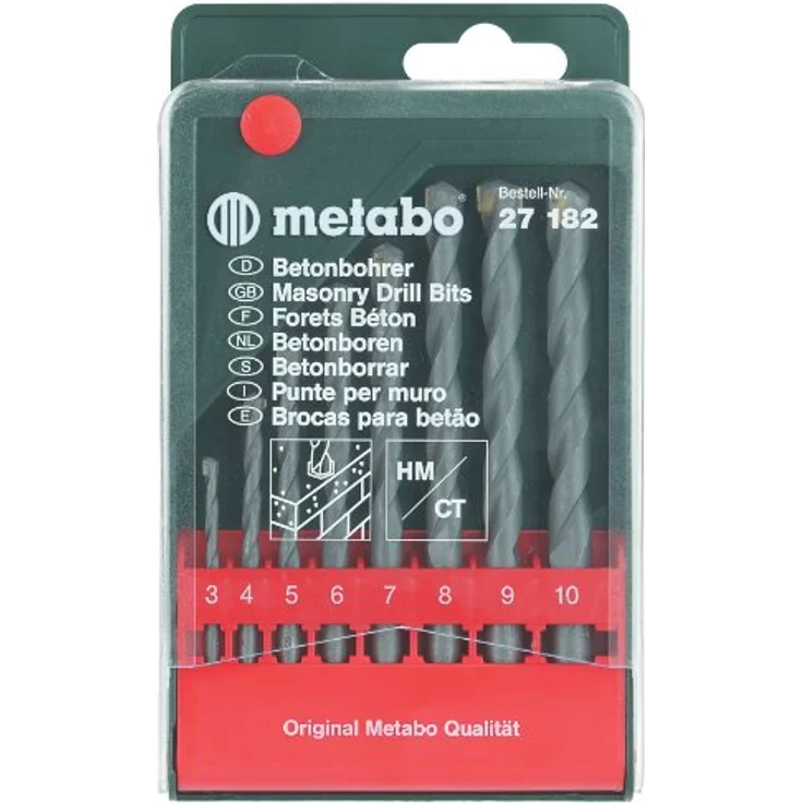 Metabo Betonbohrer-Sortiment classic, 8-teilig