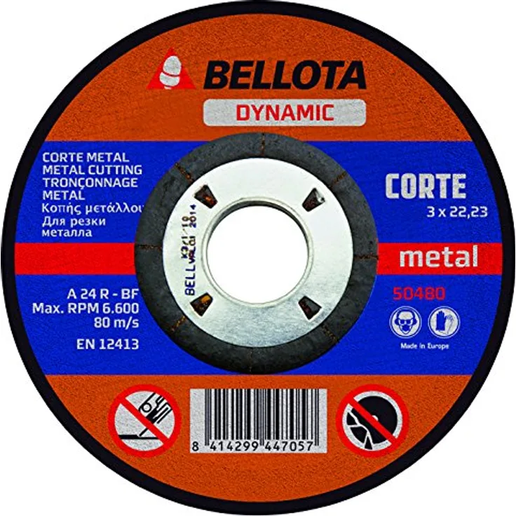 Bellota Dynamic Schleifscheibe, Metall, 230 mm