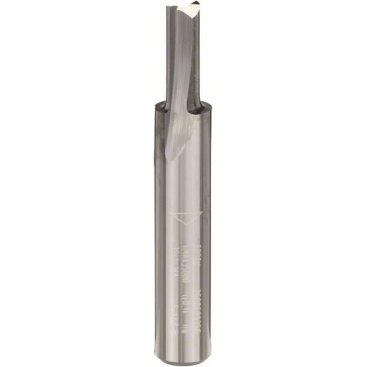 Bosch Professional Vollhartmetall-Nutfräser (für Holz, Schaft 8mm, Ø5mm, Arbeitslänge 12,7mm, Gesamtlänge 50,8mm)