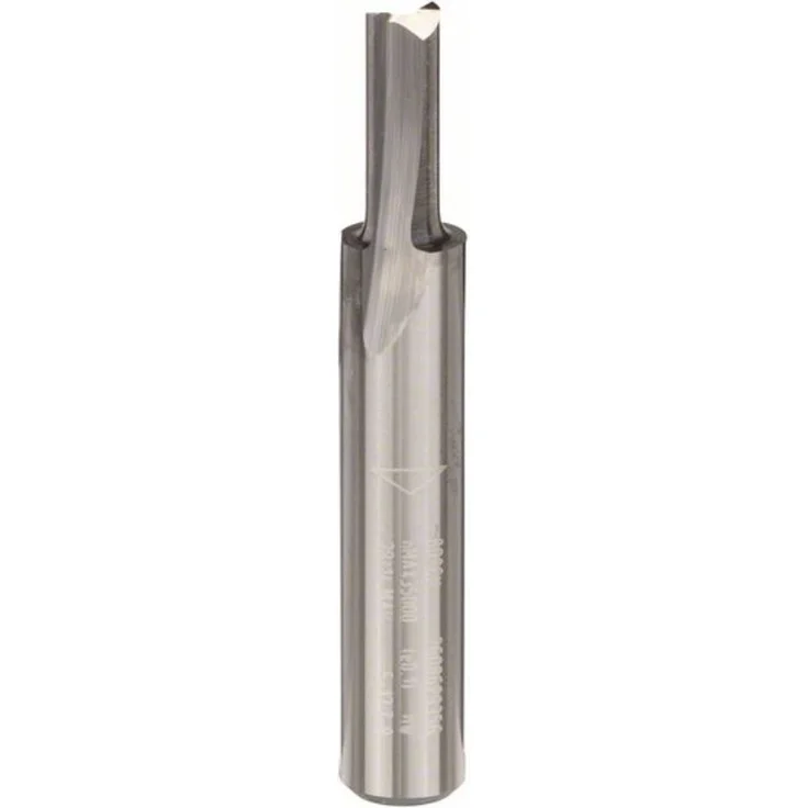 Bosch Professional Vollhartmetall-Nutfräser (für Holz, Schaft 8mm, Ø5mm, Arbeitslänge 12,7mm, Gesamtlänge 50,8mm)