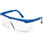 Univet Kinder Schutzbrille 511.03.01.00H Bügelbrille nach EN166 - mit Seitenschutz und einstellbarer Bügellänge