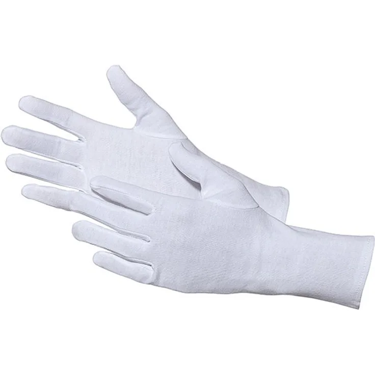 Jah 3203 Baumwollhandschuh 12 Paar oekotex weiß leicht Gr. 11