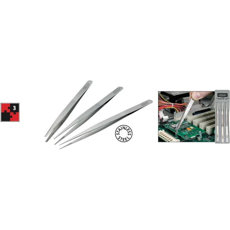 Vigor V1438 Pinzetten Set