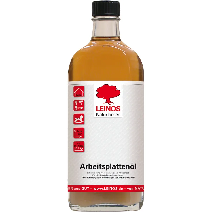 Leinos 280 Arbeitsplattenöl für Innen 0,25 l