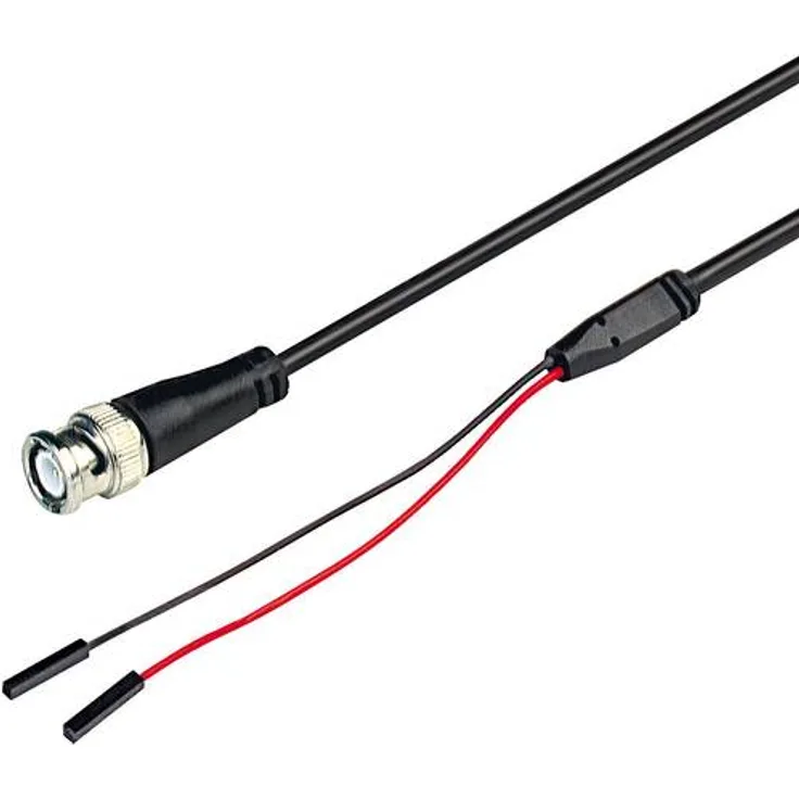 SKS Hirschmann BNC AL 0,64 BNC-Messleitung 1.20m Schwarz