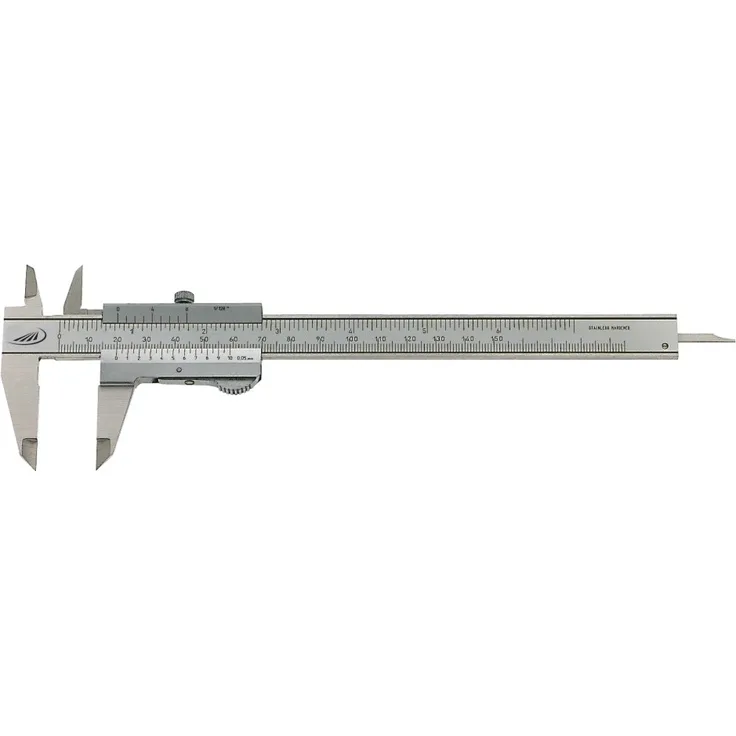 Preisser 0190501 Taschenmessschieber Duo Fix L.150mm Ablesung 0,05mm Schnabel-L.40mm