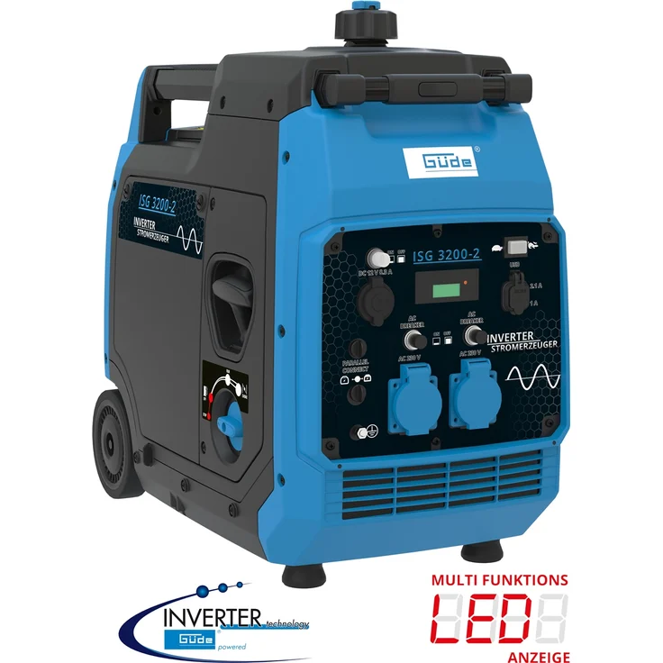 GÜDE Inverter Stromgenerator Generator Stromerzeuger 3500 W ISG 3200-2 – Bild 1