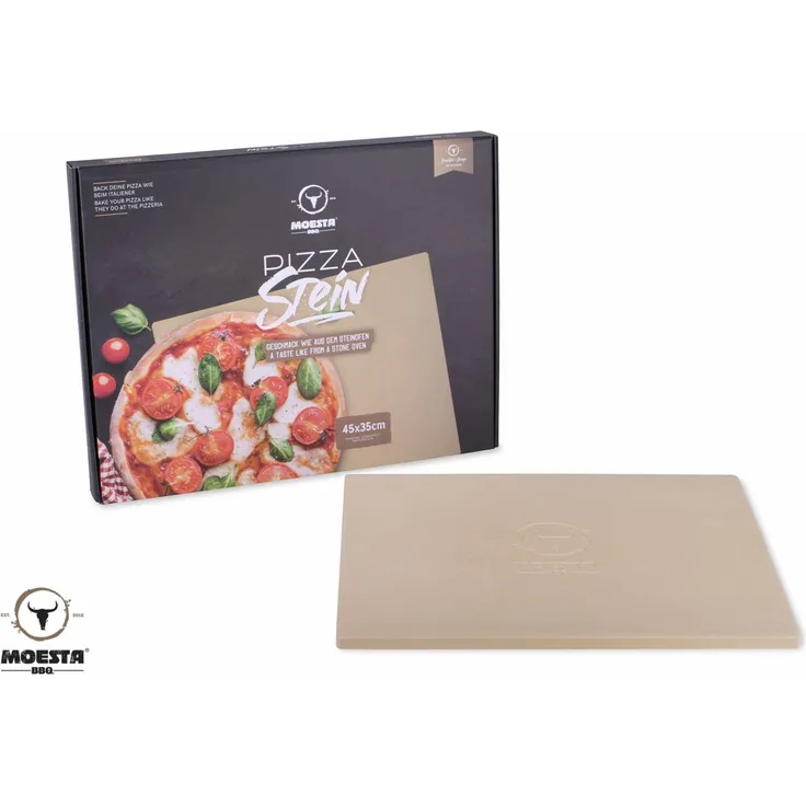 Pizzastein No. 1 - 45 x 35 cm eckig - Moesta