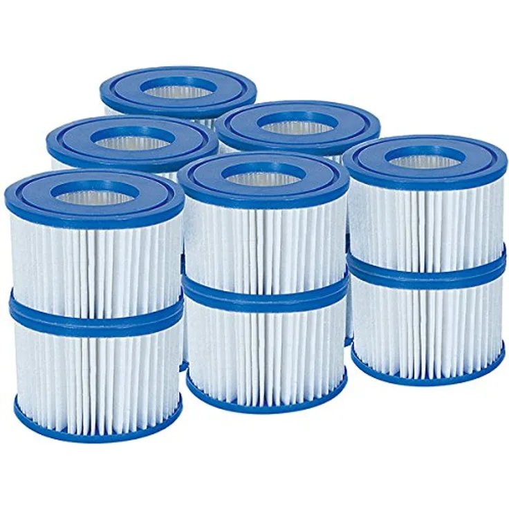 Bestway Filter Cartridge VI für Miami, Vegas, Monaco Lay-Z-Spa 58323- 6er Twin Pack