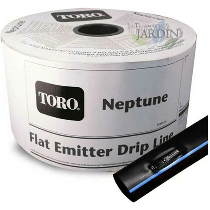 Tropfbewässerungsband 16mm 2400 mts 30cm. 8 mil Spurweite. Tropfer 1,1 l - h.