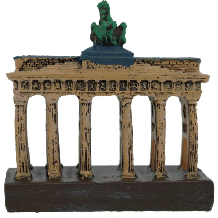 Mini Skulptur Brandenburger Tor 5,6 cm Figur Deko Tortendeko Geldgeschenk