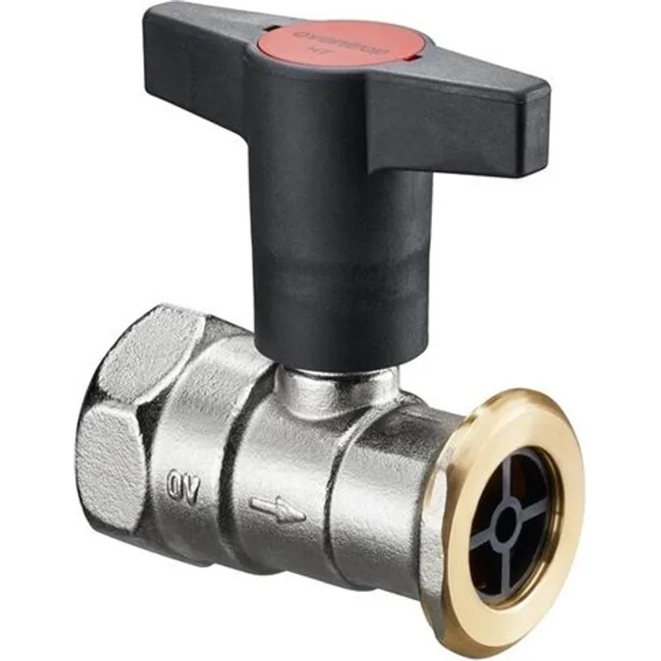 Oventrop OV Pumpenkugelhahn Optibal P m Sperrventil Messing DN 25 Rp 1xG 1/4 Bewässerungszubehör