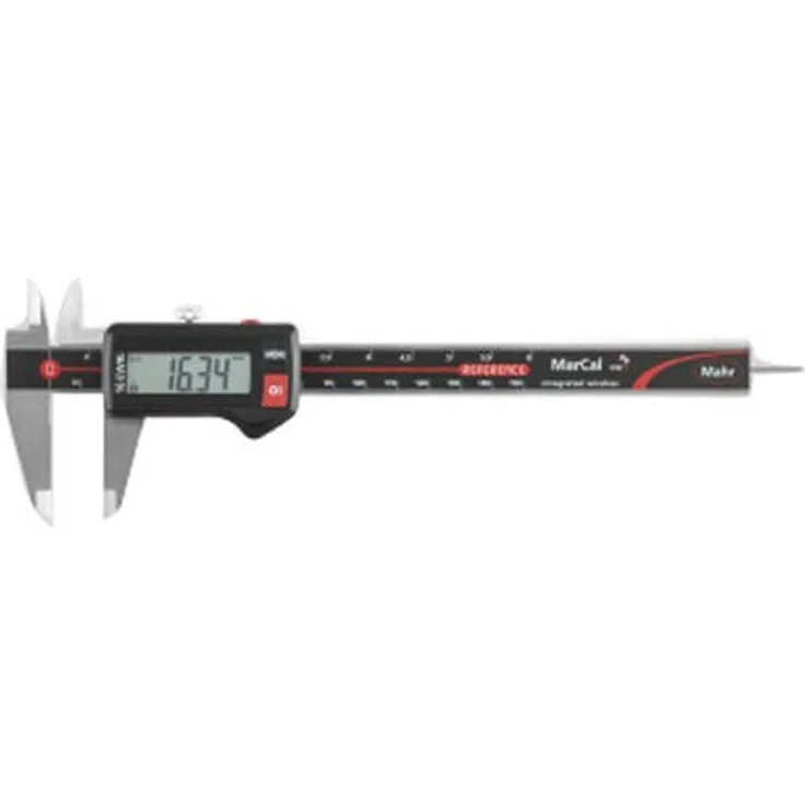 Mahr 4103403 MarCal 16 EWRi Digitaler Messschieber mit Reibrad, Reichweite 150 mm - 0 mm