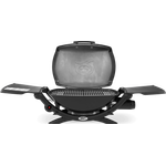 Weber Q 2000 Gasgrill Schwarz, 130 cm breit, 68 cm tief