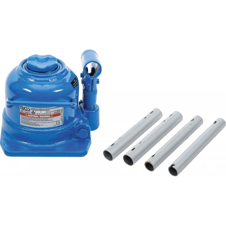 BGS Technic - BGS Hydraulischer Flaschen-Wagenheber extra flach 10 t - 40 – Bild 1