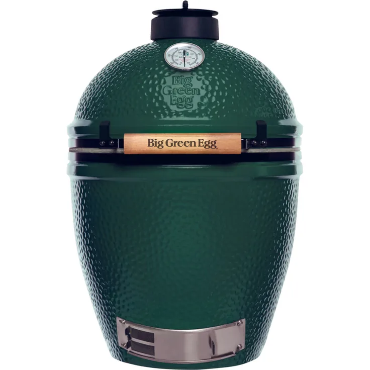 Big Green Egg Holzkohlegrill Kamado Large Keramikgrill Ø Grillfläche 46 cm grün 70 kg