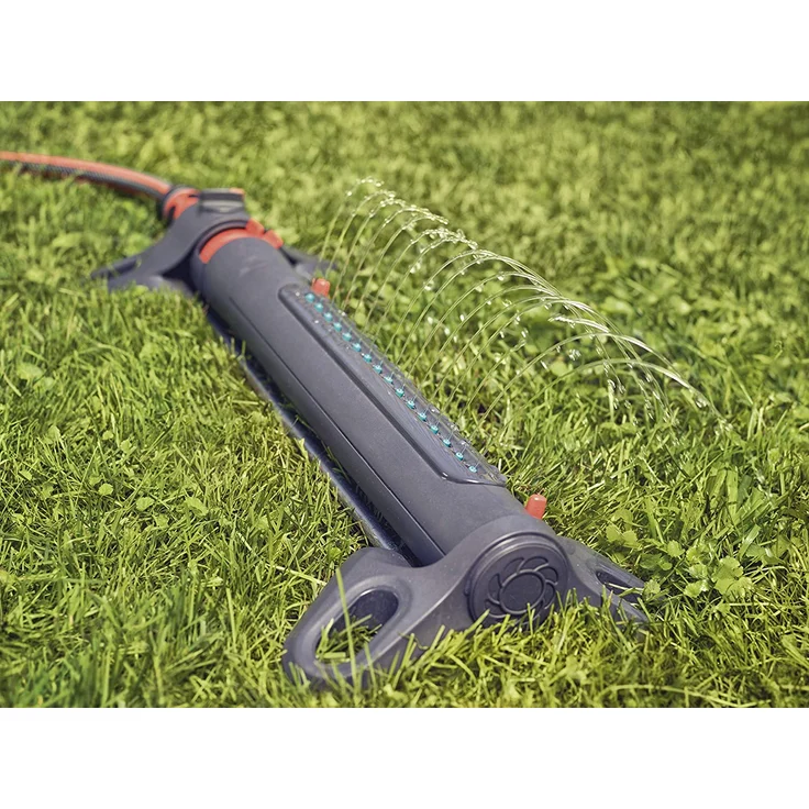 GARDENA Viereckregner AquaZoom S Regner zur Bewässerung von Flächen von 9 -max. 150 m², Reichweite 3 -max. 15 m, Sprengweite 3 -max. 10 m, integrierter Metallfilter (18710-20) – Bild 3