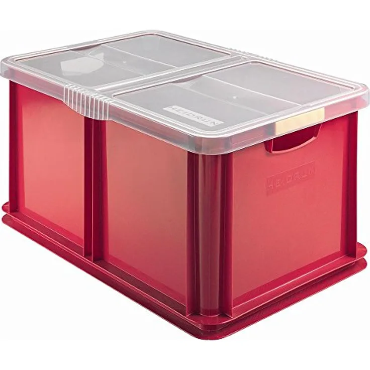 Heidrun Box Unibox mit Deckel 60X40X30 L60 Riordino E Lavendel