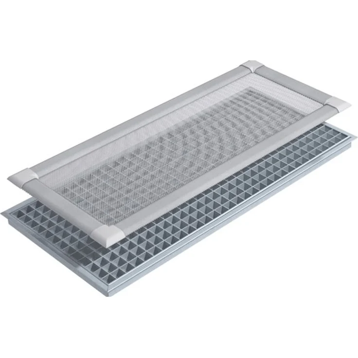 easy life Profi Lichtschachtabdeckung 60 x 115cm mit Alu Rahmen