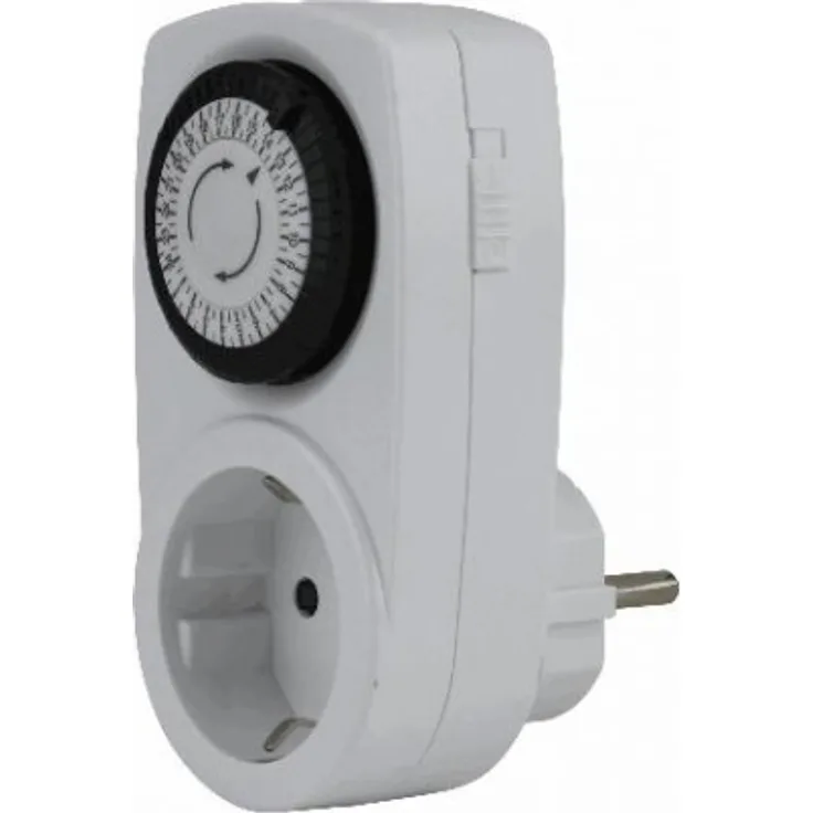 UNITEC 46431 Tageszeitschaltuhr mini, analog, für Innenbereich