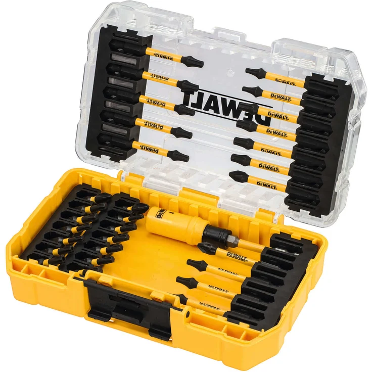 DeWALT DT70745T-QZ Bit-Set 31-tlg. schlagf, schwarz-gelb – Bild 1