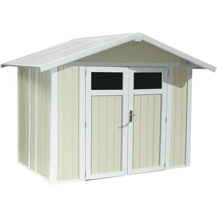 Grosfillex Utility Garden Shed 4,9 m², graugrün 