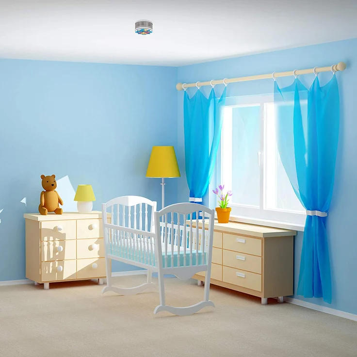 Smartwares FSM-16400 Rauchmelder Feuerwehrmann Sam für das Kinderzimmer-Mini Rauchwarnmelder - Maße 75 x 34 mm – Bild 7