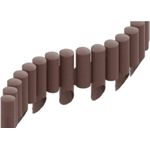 Gartenpallisade 4 Standard Braun 2,30 m