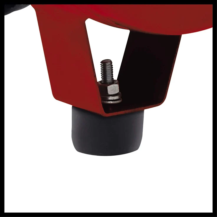 Einhell Kompressor TE-AC 270-24-10 1.800 W, max. 10 bar, inkl. Druckminderer, 24 l-Tank, 2 Manometer und 2 Schnellkupplungen, vibrationsgedämpfter Standfuß, Haltebügel – Bild 3