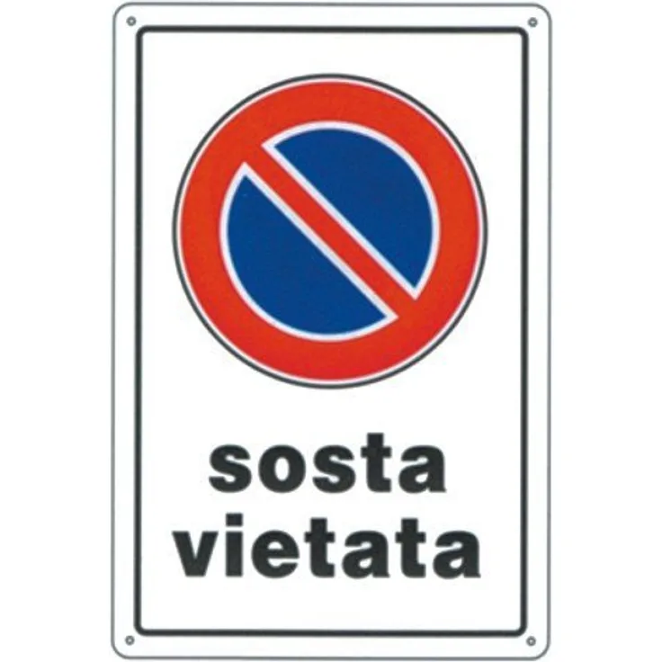 Schild 'Aufenthalt verboten' aus Wellpappe.