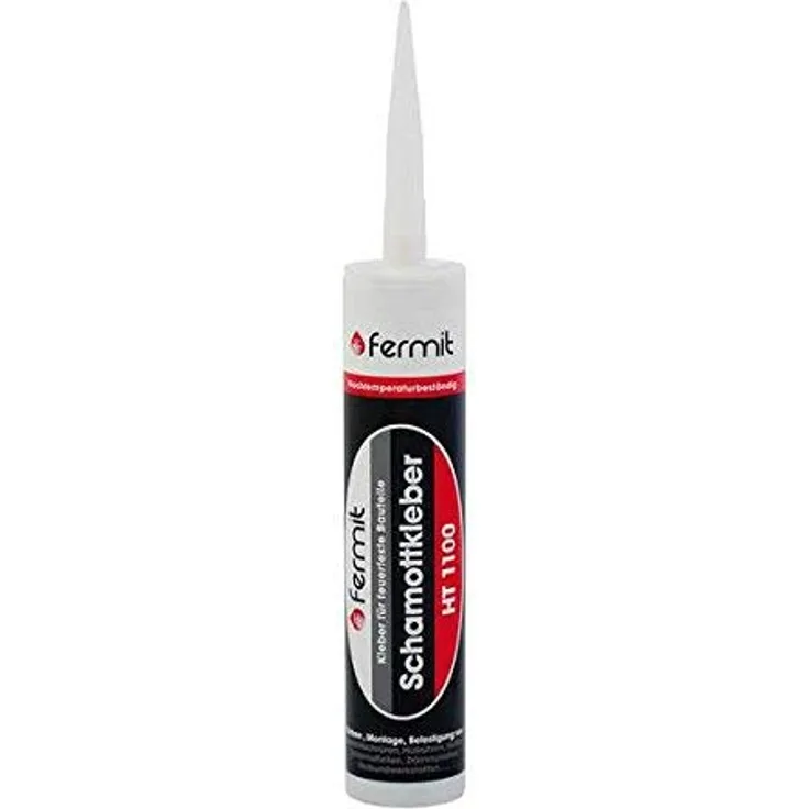 Fermit Schamottkleber HT 1100 Kleber für feuerfeste Bauteile 310 ml