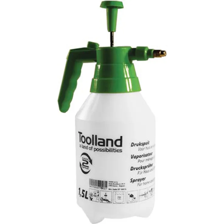 Toolland Drucksprüher Gartenspritze Unkrautspritze Toolland 1,5Liter Material: PP - PE
