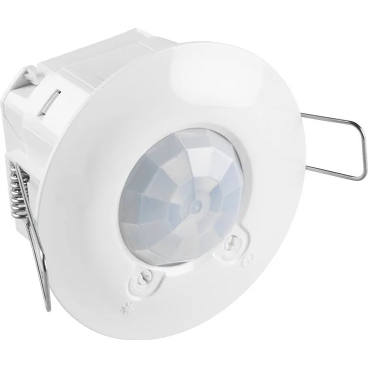 Legrand, Infrarot Decken-Bewegungsmelder für den Innenbereich, 360° Arbeitsfeld, Reichweite bis 8m, einstellbare Umgebungshelligkeit, IP41, Unterputz Deckenmontage, 048944