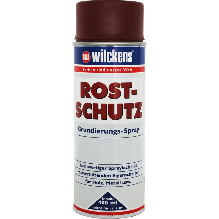 Wilckens - Rostschutz 400ml Grundierung rotbraun Rostgrundierung Haftgrund Korrosionsschutz - rot