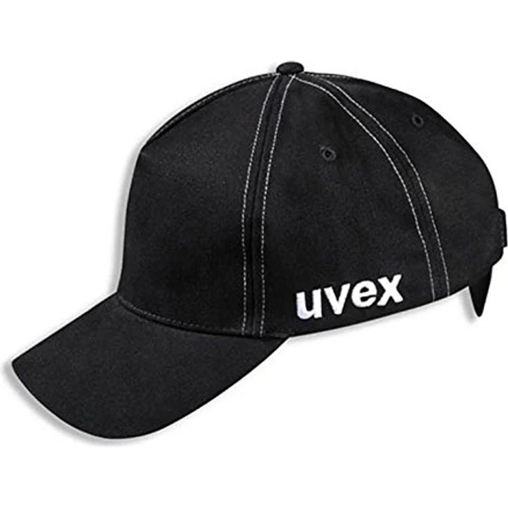 Uvex U-Cap Sport Anstoßkappe - Langer Schirm - Schwarz - 55-59 cm 55-59 cm