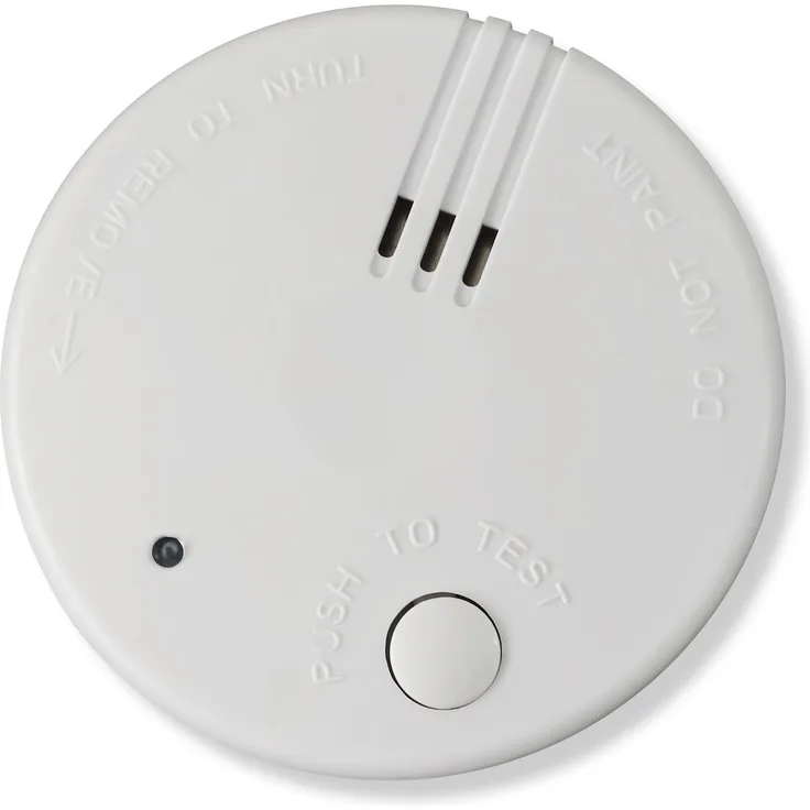 3X Nemaxx Mini-FL2 Rauchmelder - hochwertiger & diskreter Mini Brandmelder Feuermelder Rauchwarnmelder mit Lithium Batterie - nach DIN EN 14604 3X Nemaxx Magnetbefestigung
