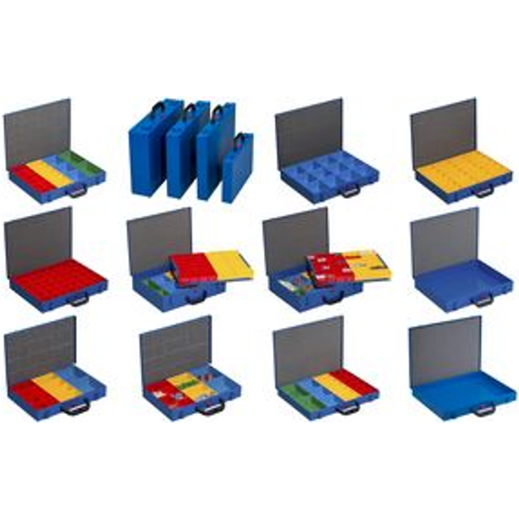 Kleinteilekoffer EuroPlus Metall 34-14 x 45