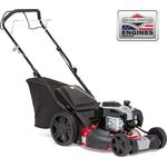 Sprint 460SPX 18-Zoll-46 cm handgeführter selbstfahrender Benzinrasenmäher mit Briggs & Stratton 575EX-Series Motor mit ReadyStart, dunkelrot
