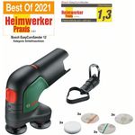 Bosch 12V Akku-Tellerschleifer und Polierer EasyCurvSander12 , ohne Akku ohne Ladegerät