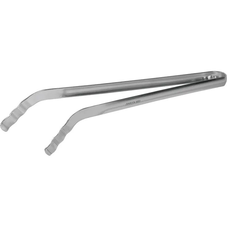 Fackelmann Grillzange, Edelstahl, 36 cm, silber, rostfrei
