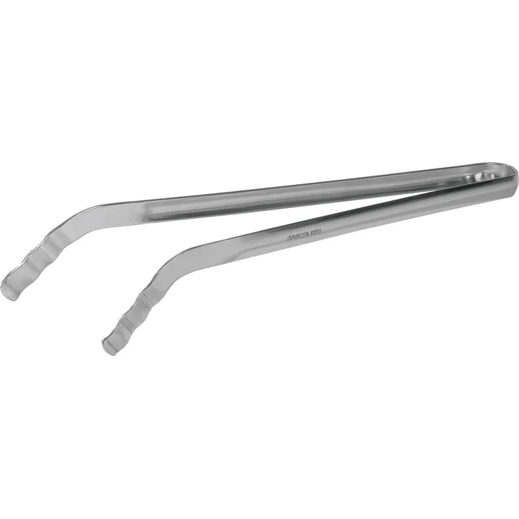 Fackelmann Grillzange, Edelstahl, 36 cm, silber, rostfrei – Bild 1