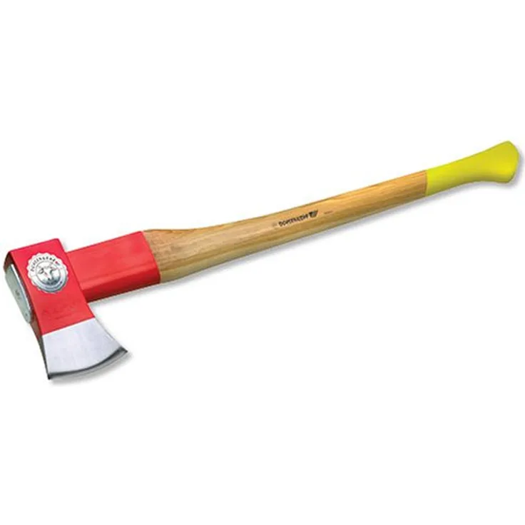 Ochsenkopf Spalt-Fix-Axt, Spaltaxt mit Rotband-Plus Stielbefestigung, Langlebiger Stiel aus Hickoryholz, 2,15 kg
