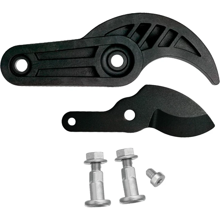 Original Ersatz-Klinge, Amboss und Schrauben für Fiskars PowerGear Amboss Getriebeastschere L71, Schwarz, 1026290 – Bild 1