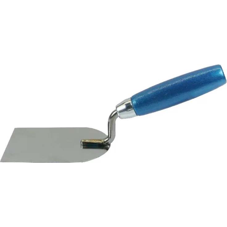 Knauf Kellenspachtel zum Anmischen von Gips-Spachtelmasse ? Gipser-Spachtel aus Edelstahl mit Holzgriff zum Anrühren und Verarbeiten von Spachtel-Masse und Pulver, rostfrei