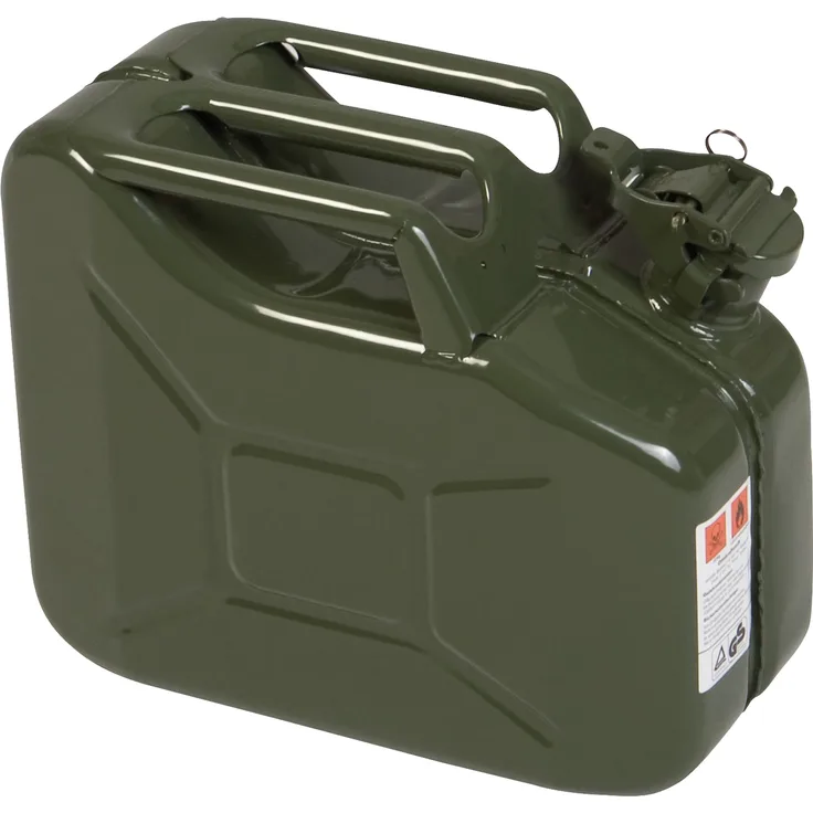 hünersdorff KANISTER Kraftstoff-Kanister CLASSIC 434601 Metall Gruen 10ltr